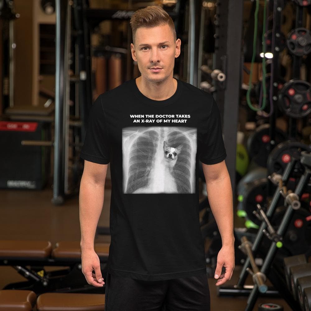 "X-ray of my Heart" - T-shirt - Chihuahua We Love