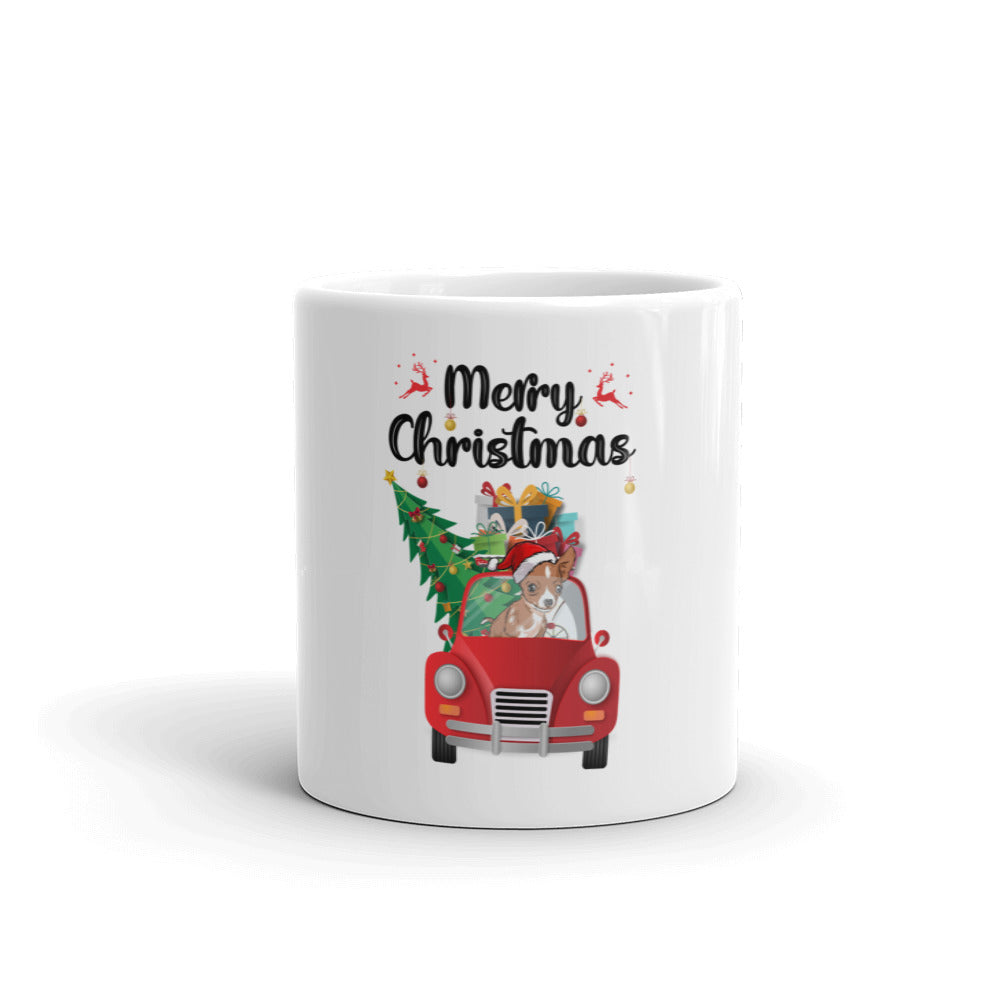 Santa Clause the Chihuahua Holiday Coffee Mug