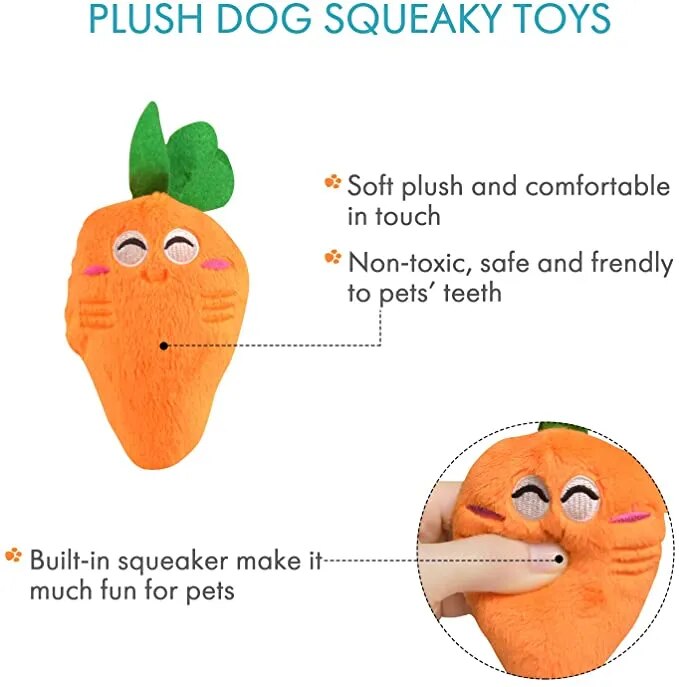 Squeaktastic Plush Toy