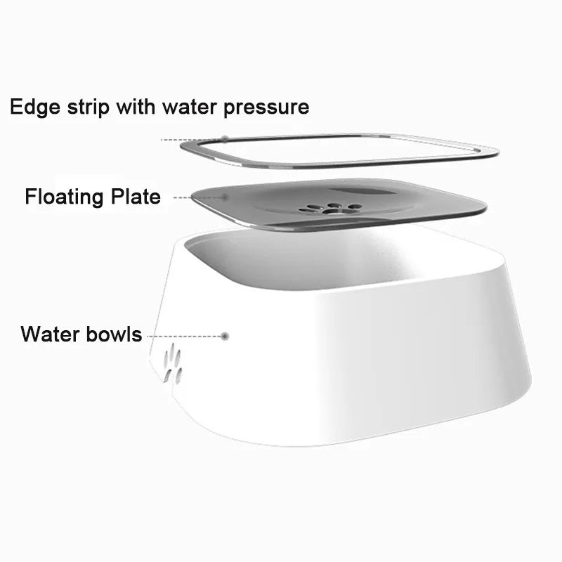 AquaFloat Splash-Free Pet Hydration Bowl