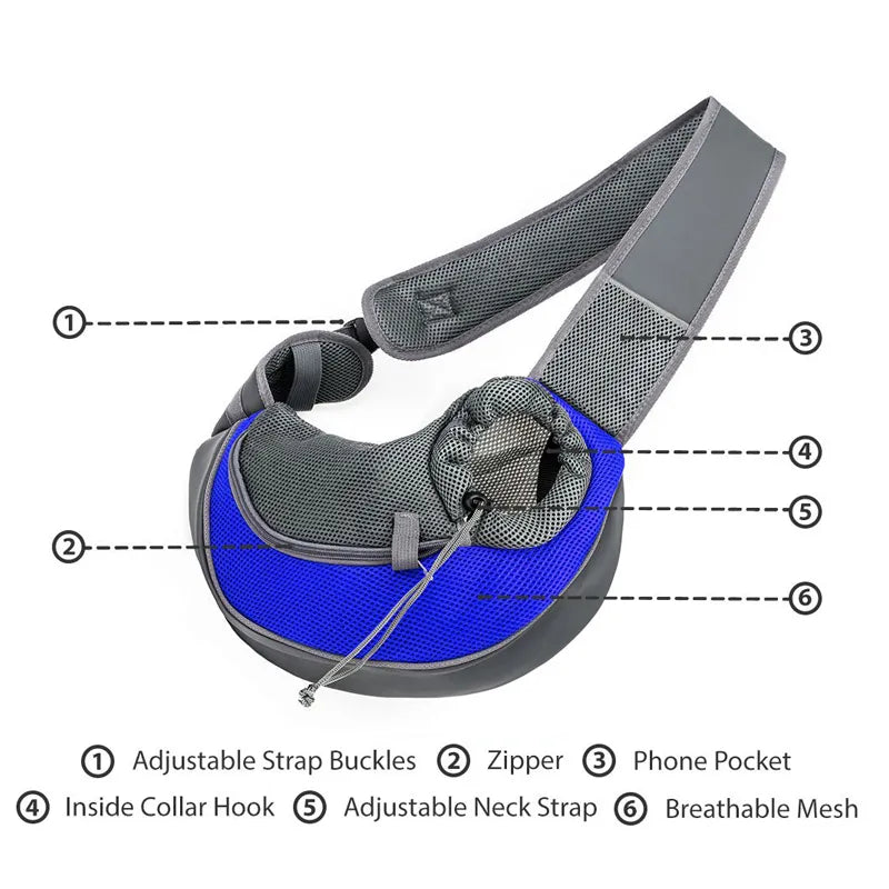 Breathable Chihuahua Outdoor Travel Carrier