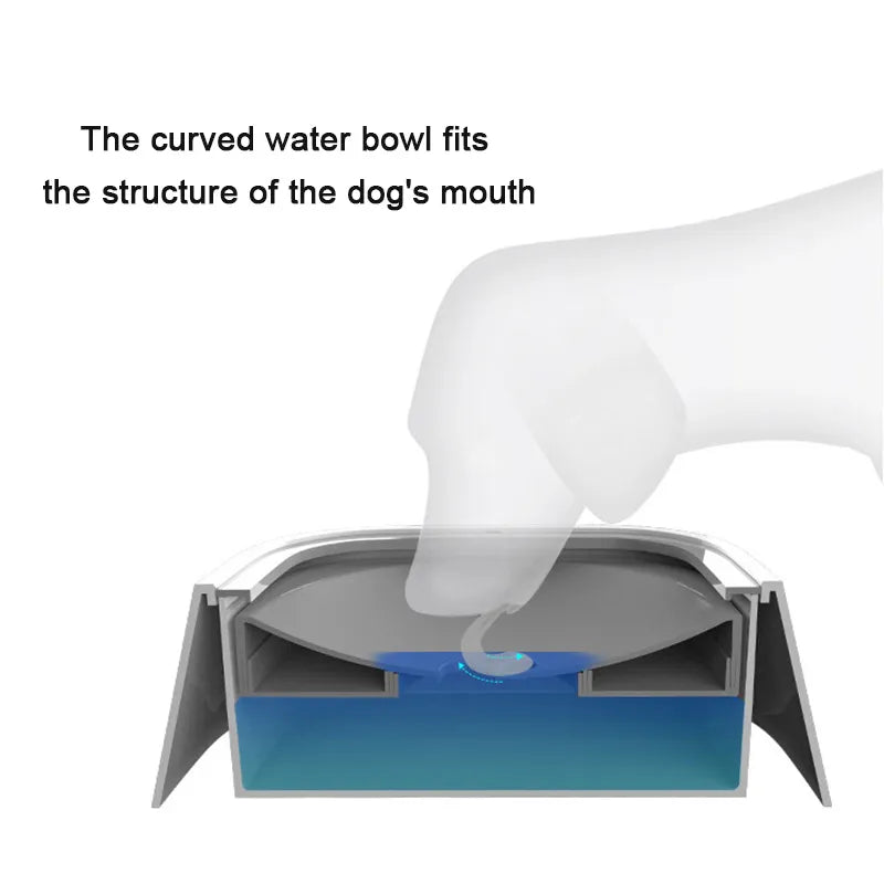 AquaFloat Splash-Free Pet Hydration Bowl