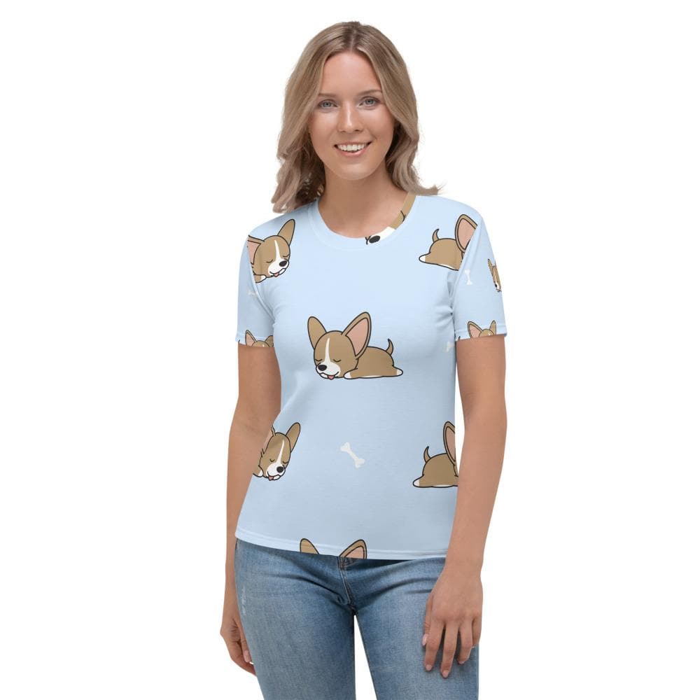 Chihuahuas Overload All Over Womens's T-shirt - Chihuahua We Love