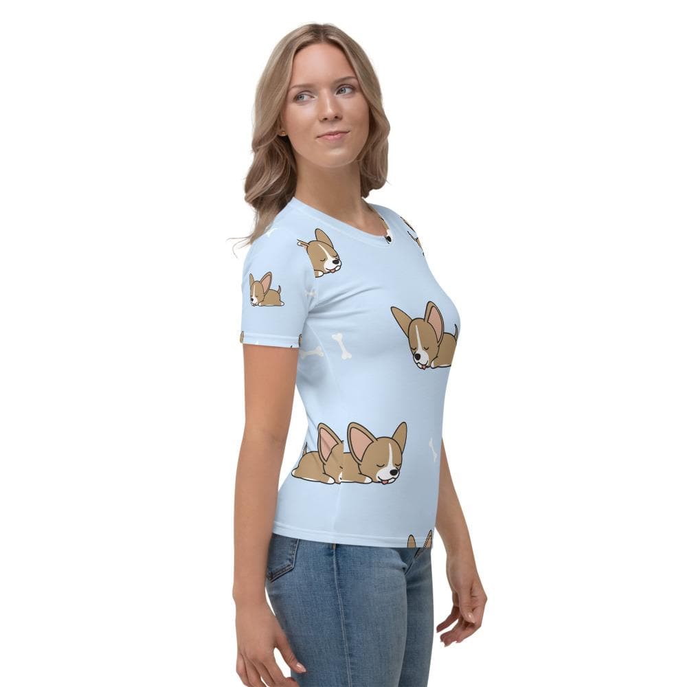 Chihuahuas Overload All Over Womens's T-shirt - Chihuahua We Love