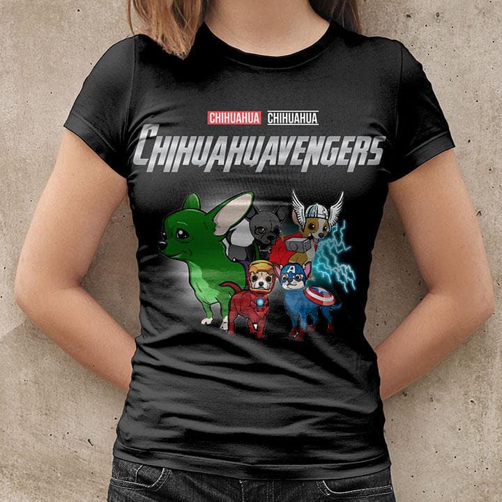 Chihuahuavengers T-shirt - Chihuahua We Love