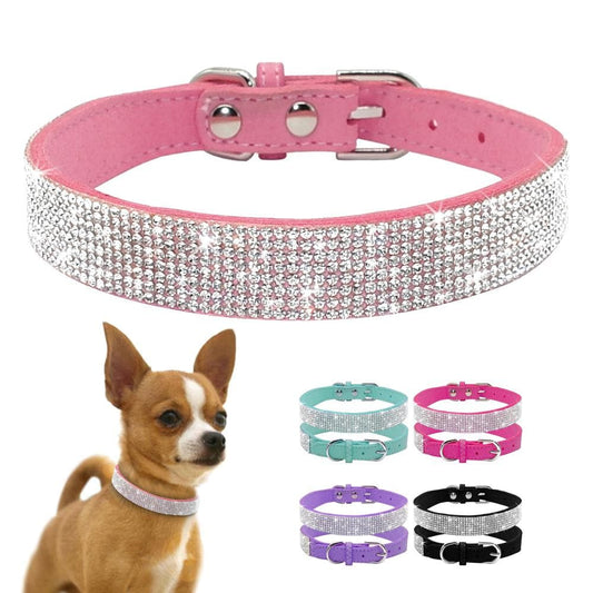 Unique Rhinestone Collar / Leash for Chihuahuas - Chihuahua We Love