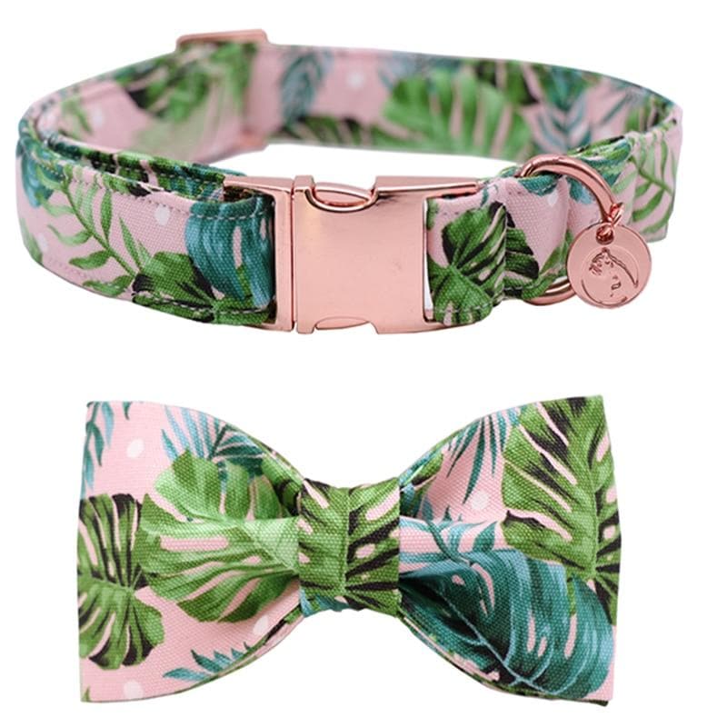 Hawaiian Bowtie Collar - Chihuahua We Love