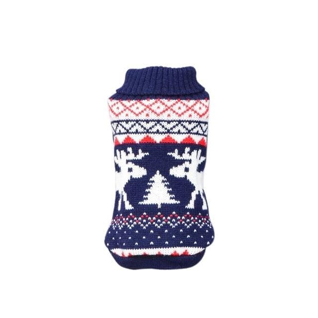 Knitted Christmas Sweater - Chihuahua We Love
