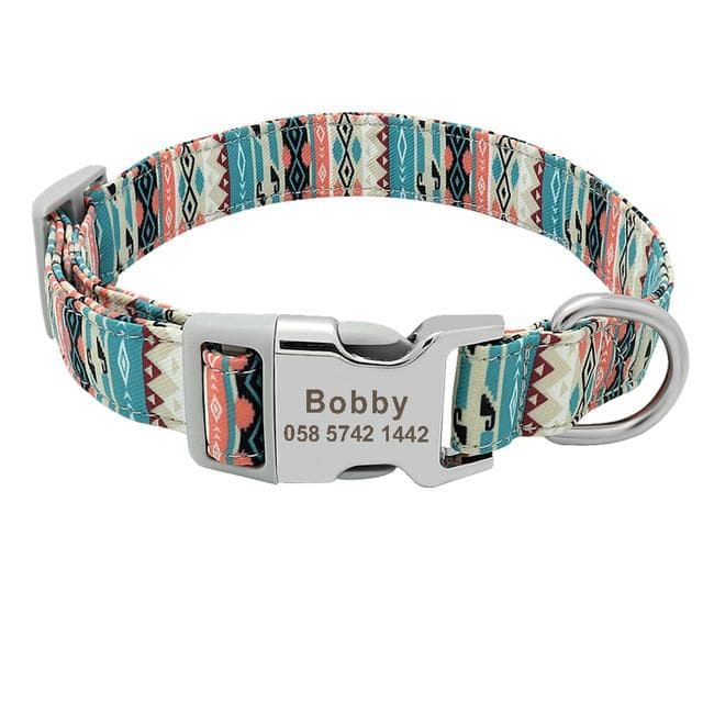 Personalized Printed Nylon Collar - Chihuahua We Love