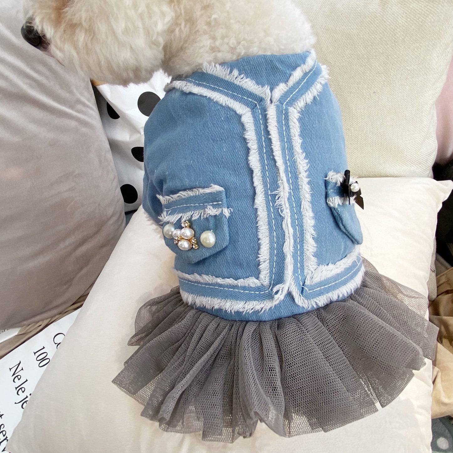 Warm Winter Dog Dress Coat Fleece - Chihuahua We Love