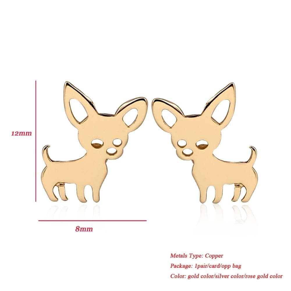 ChihuahuaWeLove Earrings - Chihuahua We Love