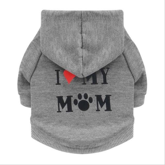 "I Love My Mom" Hoodie - Chihuahua We Love
