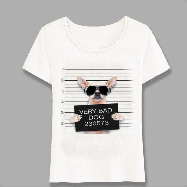 "Very Bad Chihuahua" Women’s T-shirt - Chihuahua We Love