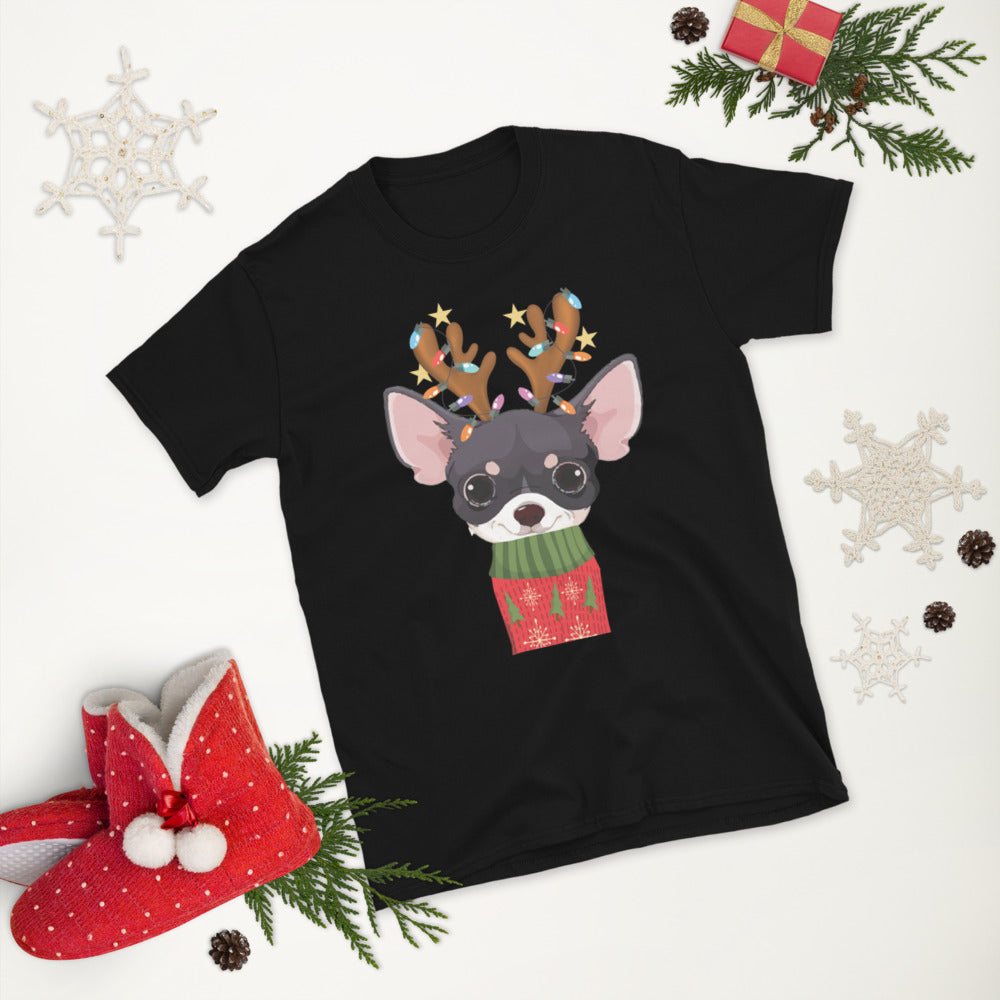 Chihuahua Christmas Sweater Holiday T-shirt - Chihuahua We Love