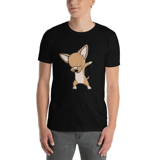 Pied Chihuahua Dabbing t-shirt - Chihuahua We Love