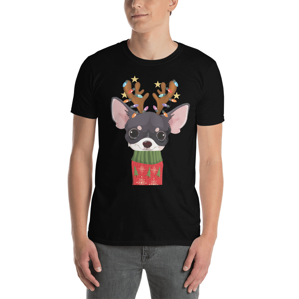 Chihuahua Christmas Sweater Holiday T-shirt - Chihuahua We Love