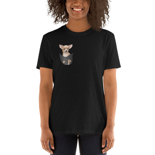 Literal Pocket Chihuahua Classic T-shirt - Chihuahua We Love