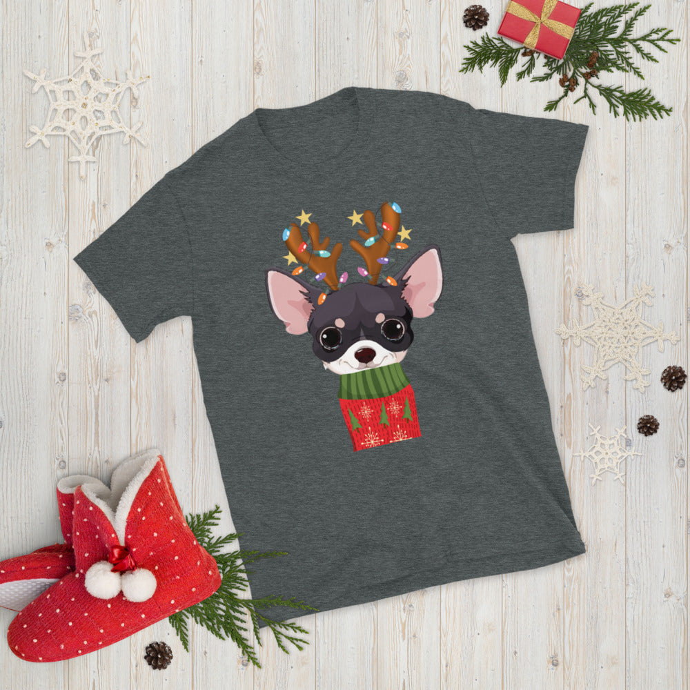 Chihuahua Christmas Sweater Holiday T-shirt - Chihuahua We Love