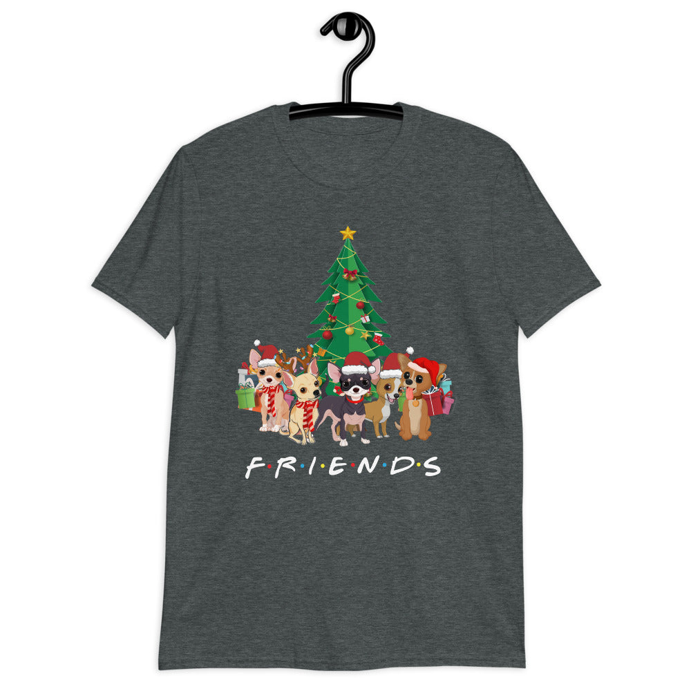 Adorable Chihuahua Friends Holiday T-shirt