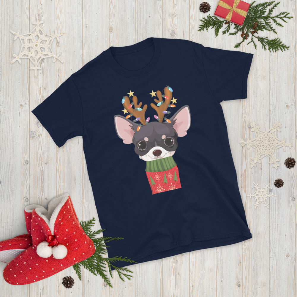 Chihuahua Christmas Sweater Holiday T-shirt - Chihuahua We Love