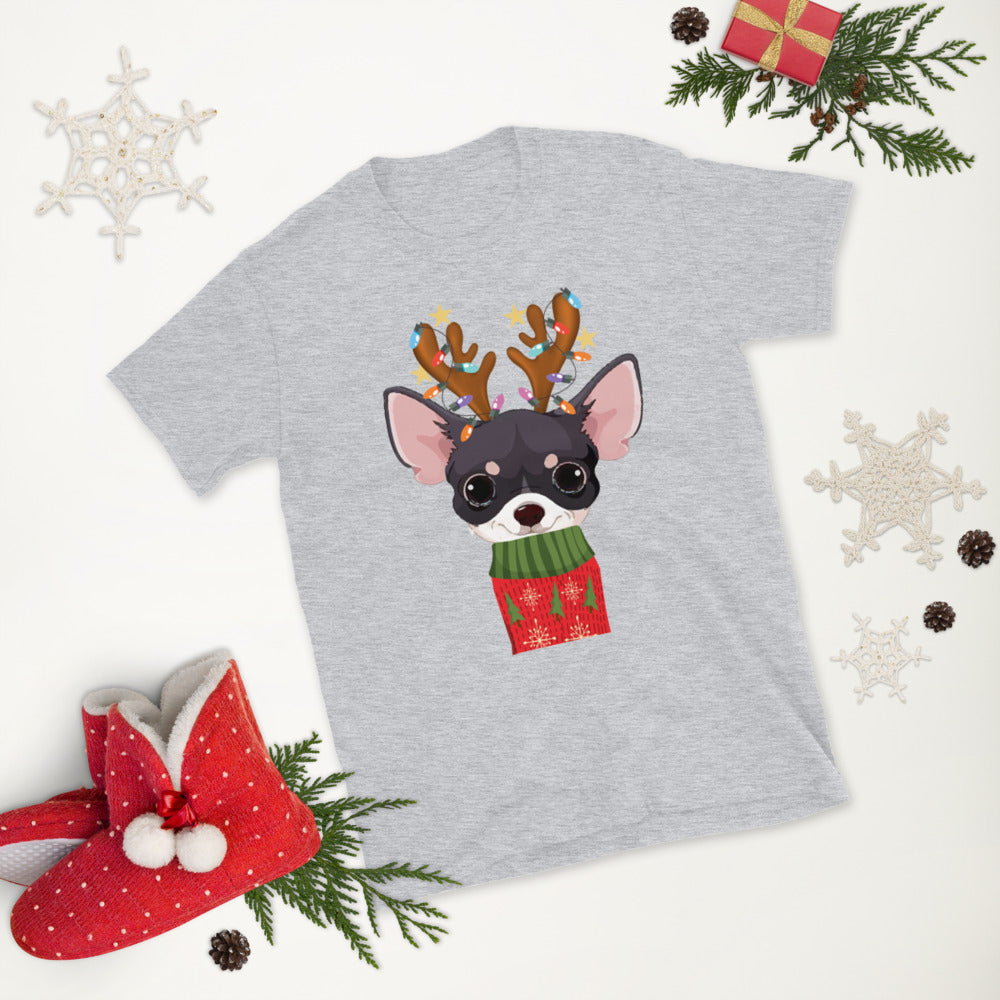 Chihuahua Christmas Sweater Holiday T-shirt - Chihuahua We Love