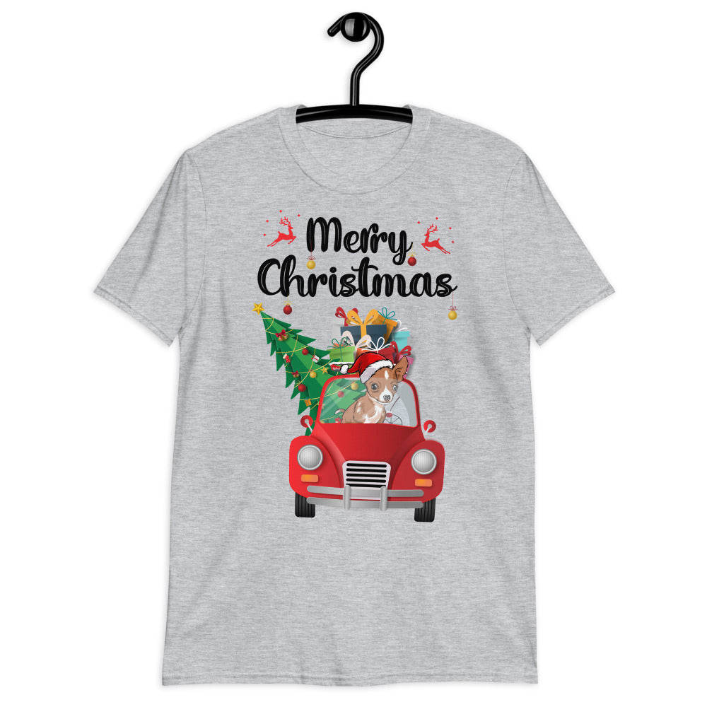 Santa Clause the Chihuahua Holiday T-shirt