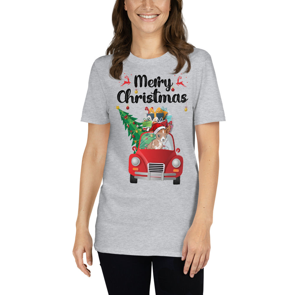 Santa Clause the Chihuahua Holiday T-shirt