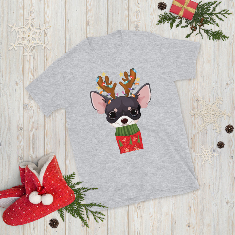 Chihuahua Christmas Sweater Holiday T-shirt - Chihuahua We Love