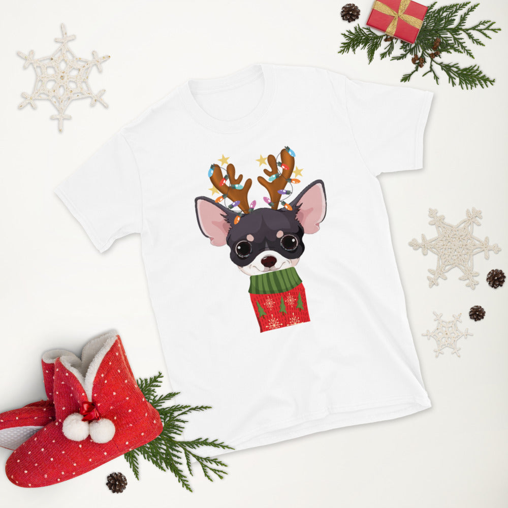 Chihuahua Christmas Sweater Holiday T-shirt - Chihuahua We Love