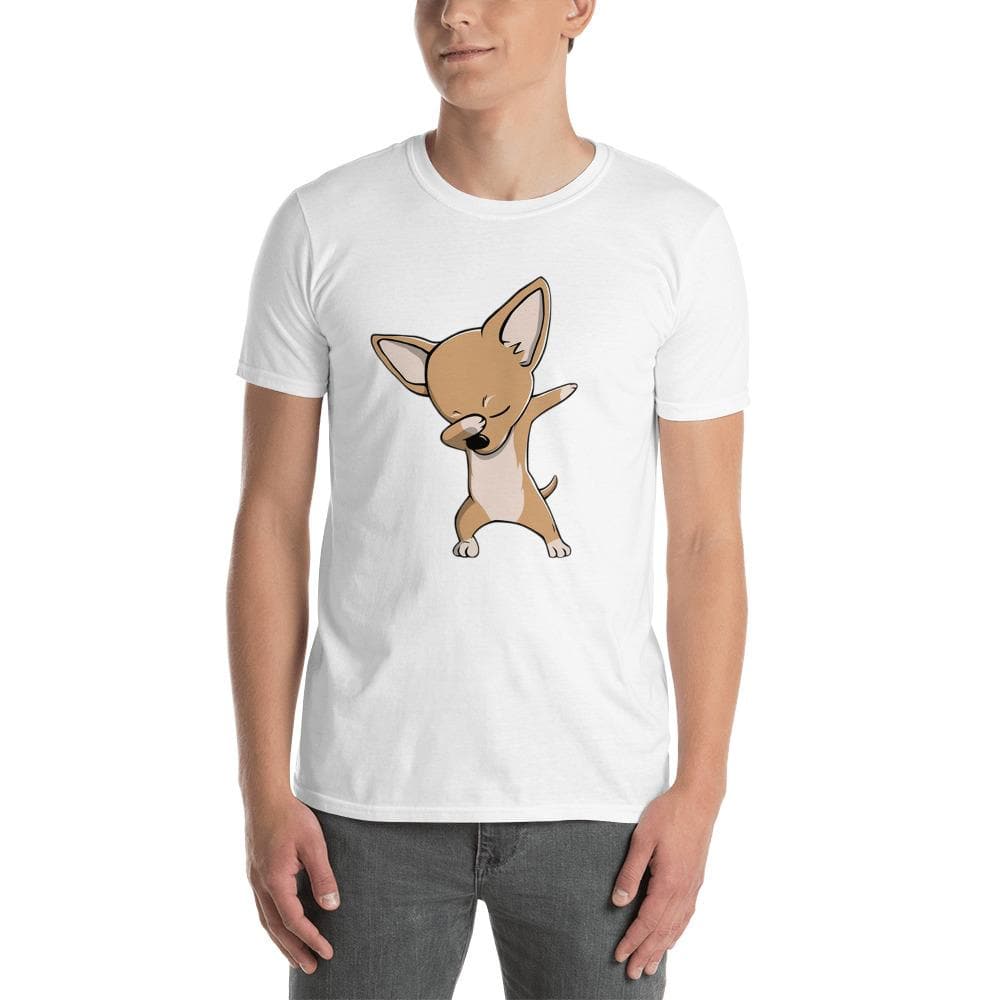 Pied Chihuahua Dabbing t-shirt - Chihuahua We Love