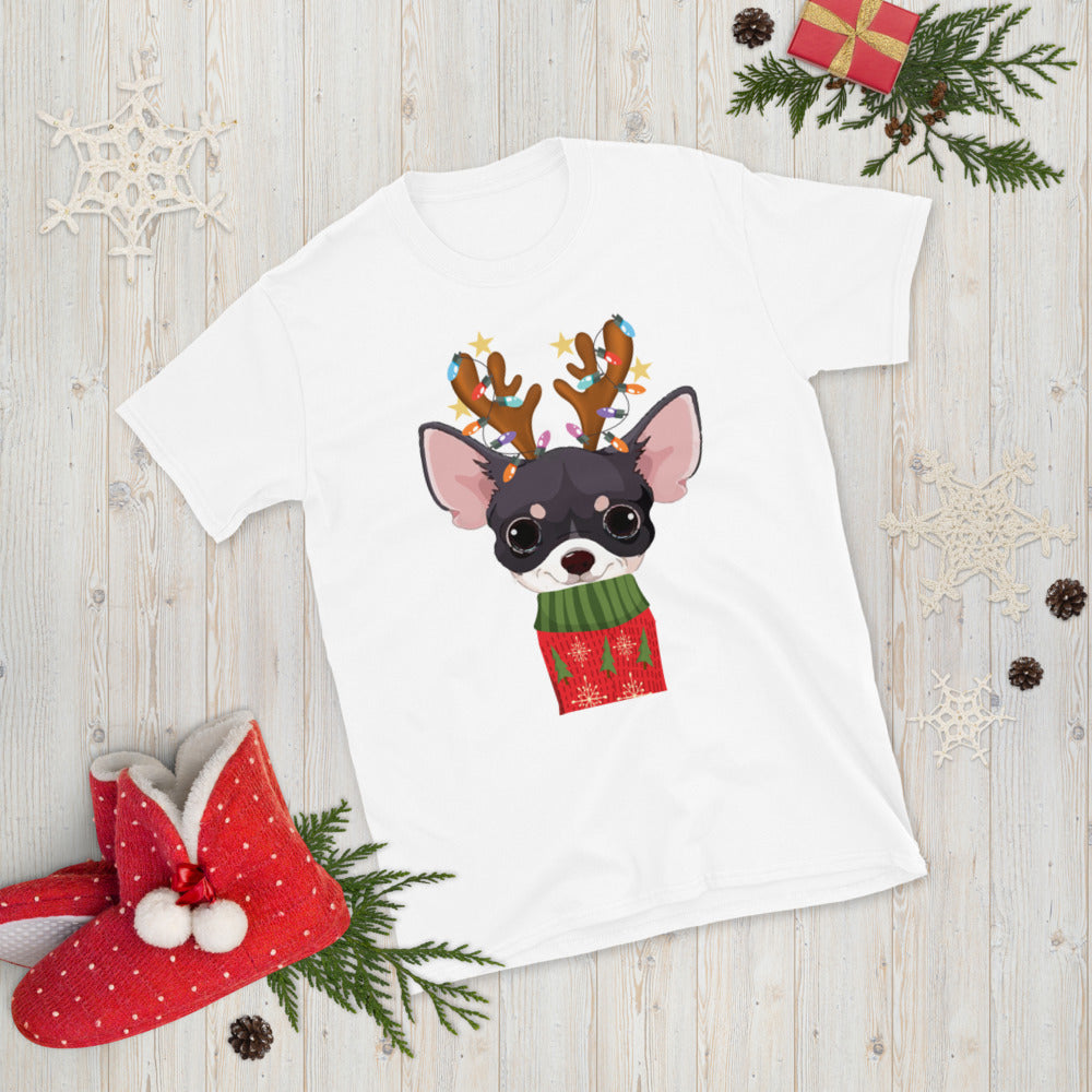 Chihuahua Christmas Sweater Holiday T-shirt - Chihuahua We Love