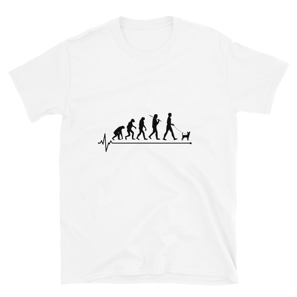 Funny Human Evolution Classic T-shirt - Chihuahua We Love