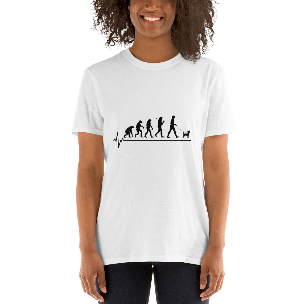 Funny Human Evolution Classic T-shirt