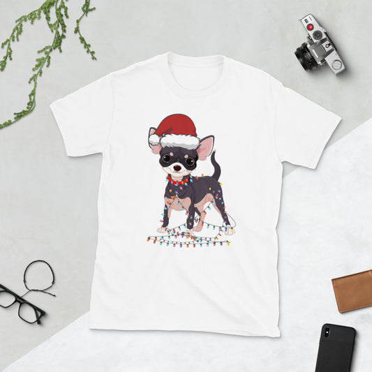 Christmas-Loving Chihuahua Holiday T-shirt