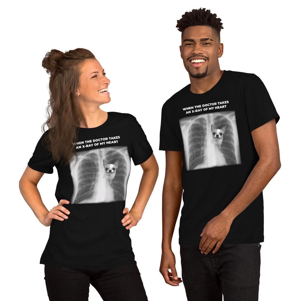 "X-ray of my Heart" - T-shirt - Chihuahua We Love