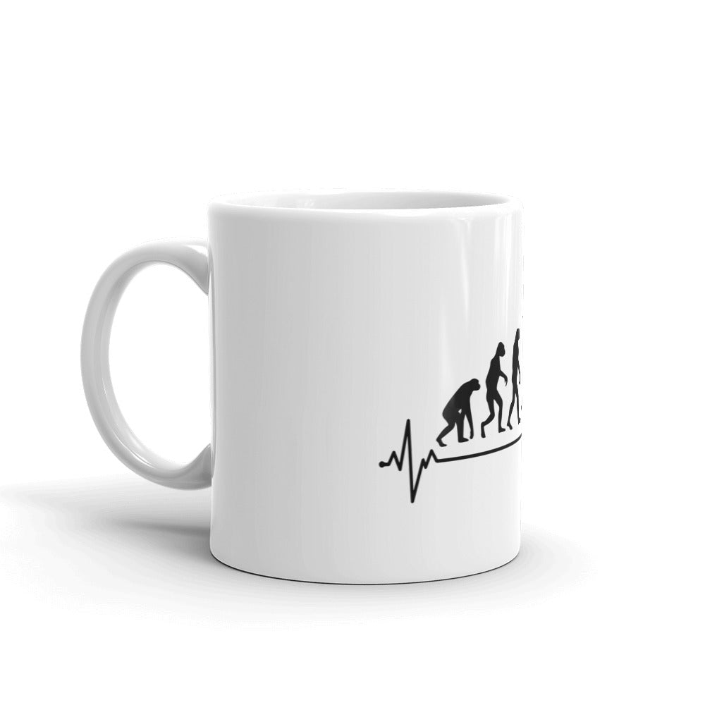 Funny Human Evolution Coffee Mug - Chihuahua We Love