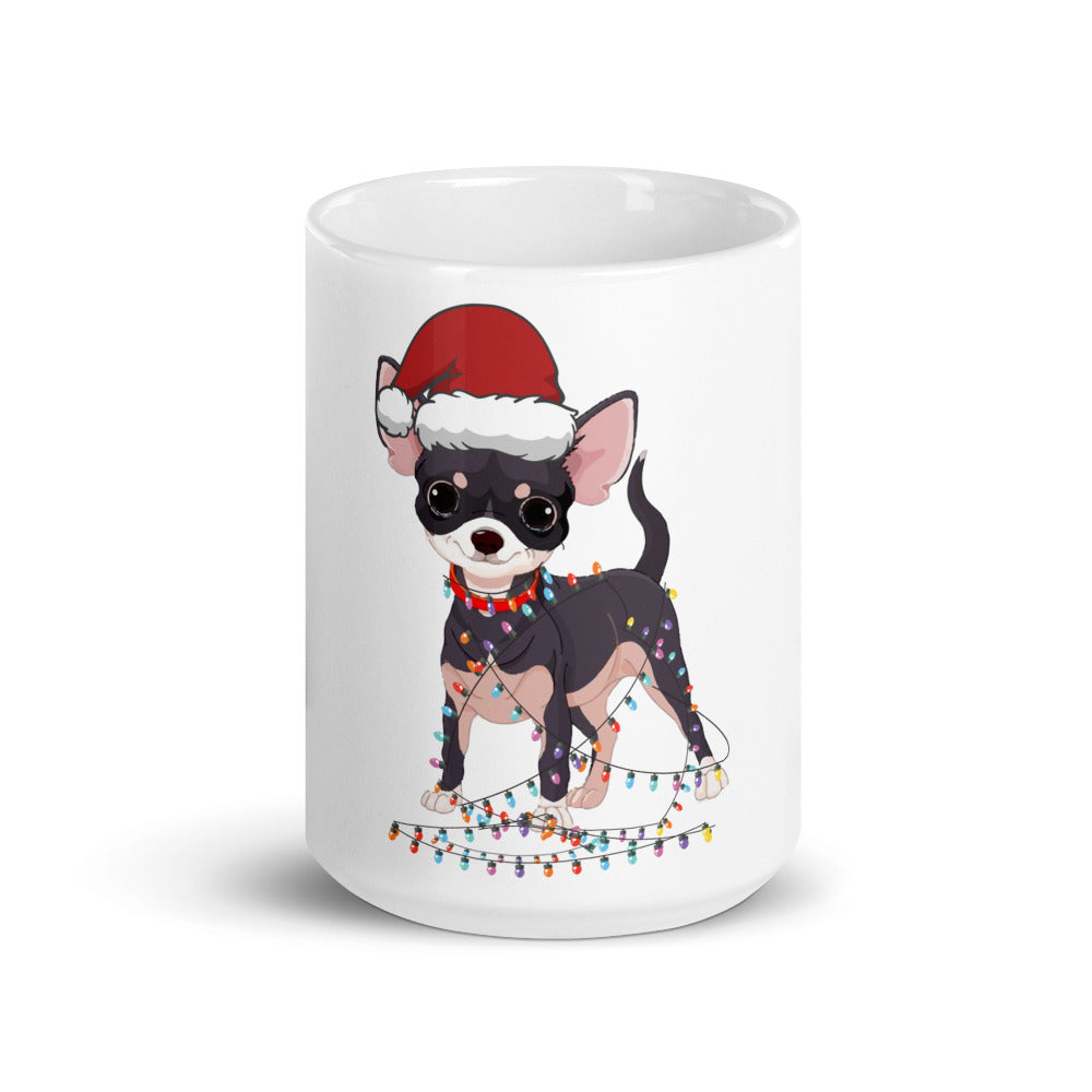 Christmas-Loving Chihuahua Coffee Mug - Chihuahua We Love