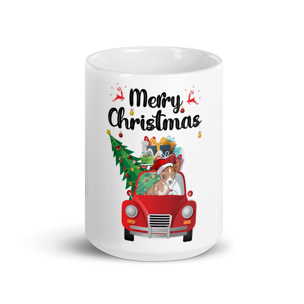 Santa Clause the Chihuahua Holiday Coffee Mug